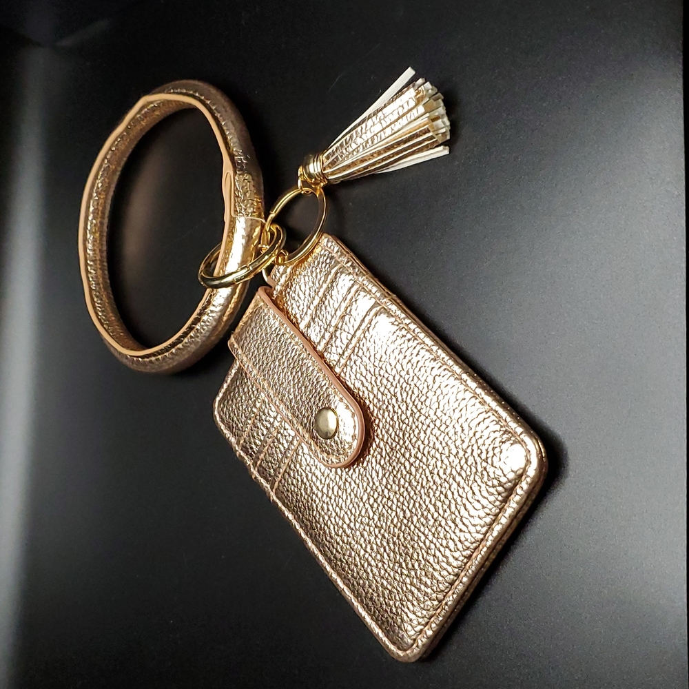 New!! Rose Gold Key Ring & Wallet Bangle